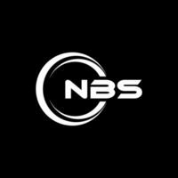 NBS Logo Design, Inspiration for a Unique Identity. Modern Elegance and Creative Design. Watermark Your Success with the Striking this Logo. vector