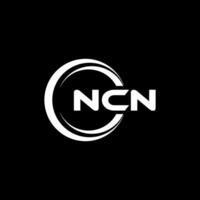 ncn logo diseño, inspiración para un único identidad. moderno elegancia y creativo diseño. filigrana tu éxito con el sorprendentes esta logo. vector