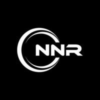 NNR Logo Design, Inspiration for a Unique Identity. Modern Elegance and Creative Design. Watermark Your Success with the Striking this Logo. vector