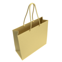 The gold shopping bag png image