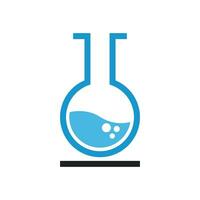 lab logo icon vector glass design template
