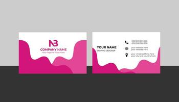 modern business card design vector