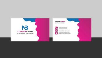 modern business card design vector