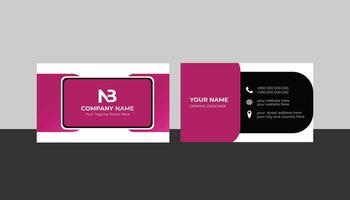 modern business card design vector