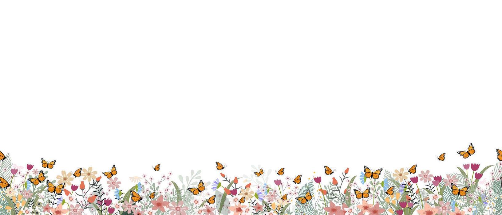 Spring Border Vector Art, Icons, and Graphics for Free Download