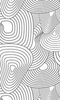 simple pattern background irregular curved abstract lines vector
