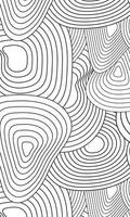 simple pattern background irregular curved abstract lines vector