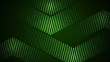 Dark green simple abstract background with lines in a geometric style as the main element. vector