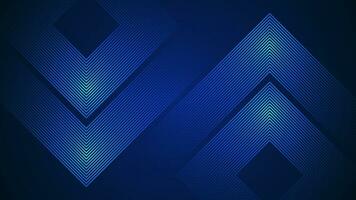 Dark blue simple abstract background with lines in a geometric style as the main element. vector