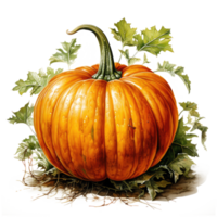 Halloween Pumpkin - Generative Ai png