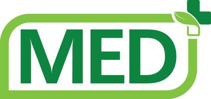 medicina médico salud logo vector