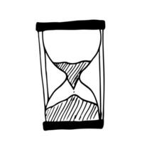 Vector doodle clock, watch icon. Business sign. vector eps.10