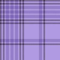 Plaid check pattern. Seamless fabric texture. Tartan textile print. vector