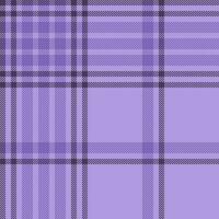 Plaid check pattern. Seamless fabric texture. Tartan textile print. vector