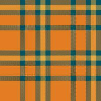 Vector plaid pattern of seamless fabric textile with a texture check background tartan.