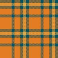 Vector plaid pattern of seamless fabric textile with a texture check background tartan.