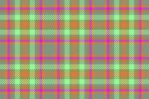 Fabric background check of pattern texture tartan with a seamless textile vector plaid.