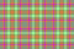 Fabric background check of pattern texture tartan with a seamless textile vector plaid.