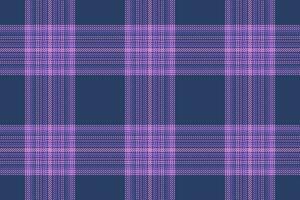 Textile plaid background of seamless check fabric with a texture vector pattern tartan.