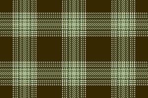 Check textile pattern of background texture vector with a tartan plaid seamless fabric.