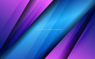 Abstract overlap layer papercut background vector