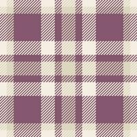 Texture plaid textile of seamless vector tartan with a check background pattern fabric.