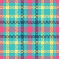 Textile tartan background of vector texture pattern with a seamless fabric check plaid.