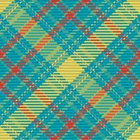 Seamless pattern of scottish tartan plaid. Repeatable background with check fabric texture. Vector backdrop striped textile print.