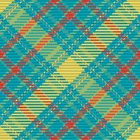 Seamless pattern of scottish tartan plaid. Repeatable background with check fabric texture. Vector backdrop striped textile print.