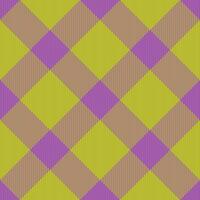 Plaid check seamless of texture pattern fabric with a textile background vector tartan.