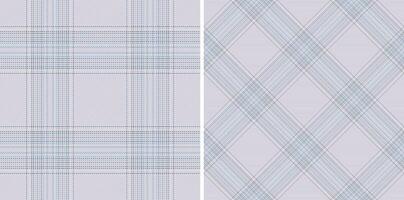 Fabric vector pattern of texture plaid seamless with a textile check background tartan.