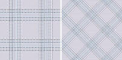 Fabric vector pattern of texture plaid seamless with a textile check background tartan.