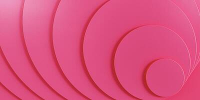 resumen ondulado rosado antecedentes. rosado moderno circulo formas antecedentes para bandera modelo. foto