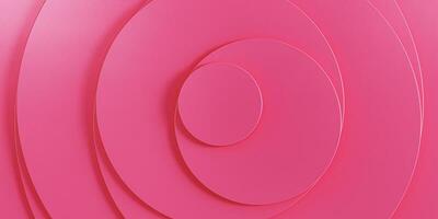 Abstract wavy pink background. Pink modern circle shapes background for banner template. photo