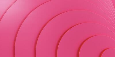 Abstract wavy pink background. Pink modern circle shapes background for banner template. photo