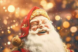 Cute santa claus. Generate Ai photo