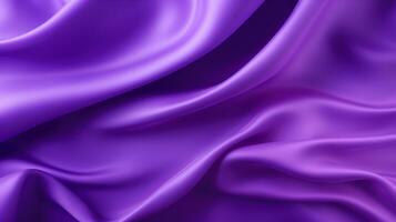 Purple Silk Fabric Background Elegant and Luxurious Design for Creative Projects AI Generative photo