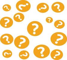 question mark and question background vector