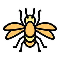 Mosquito icon vector flat