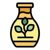 Croatia vase icon vector flat