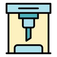 Screwdriver equipment icon vector flat