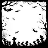 Halloween Border Transparent PNG Images Ai Generative