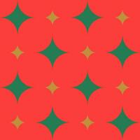 Traditional Christmas seamless patterns in trendy colors. Bright geometric ornament. For print, cover, fabric, background. Vector graphic