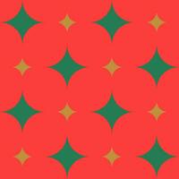 Traditional Christmas seamless patterns in trendy colors. Bright geometric ornament. For print, cover, fabric, background. Vector graphic