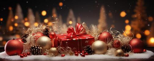 merry christmas greeting card . photo