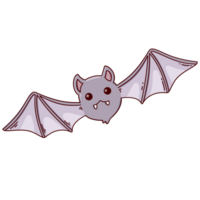 carino Halloween elemento pipistrello png