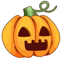 Cute Halloween Element Pumpkin