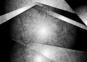 Dark grey grunge geometric abstract corporate background vector