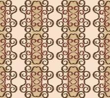 Ethnic Ikat fabric pattern geometric style.African Ikat embroidery brown Ethnic oriental pattern brown background. Abstract,vector,illustration.Texture,wallpaper,frame,decoration,carpet,motif. vector