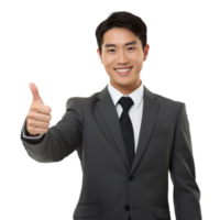 Asian businessman isolated png